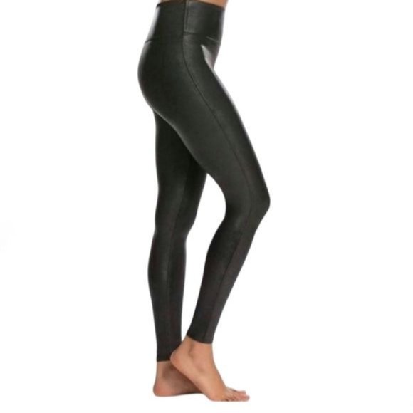 Kirios Black gloss Colombian Leggings, size One Size - Picture 2 of 11